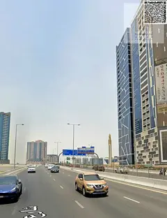 Commercial land next to City Centre Ajman, large area, freehold ownership.
