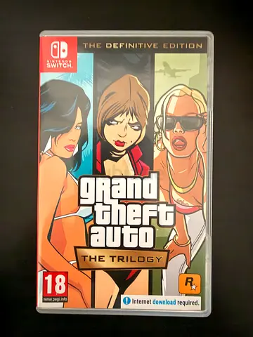 Nintendo switch GTA game The Definitive Edition