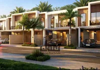 For sale: townhouse for sale in Al Tai, with an area of 2008 sq ft, 3 master bedrooms, freehold ownership for all nationalities, 2,085,911 AED