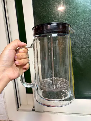 Ikea Double Wall Glass French Press Coffee