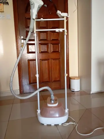 Standing Garment Steamer with Hanger - Good Working Condition