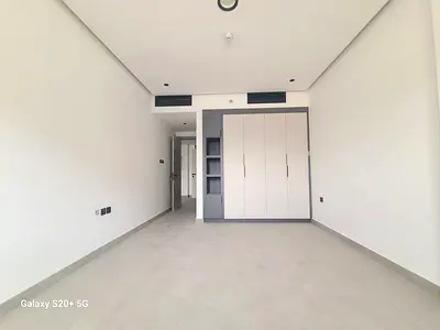 Brand new lavish 1bhk with 2 washroom/ balcony open view outside aljada area shariah
