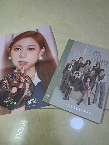 TWICE - Eyes Wide Open CD album (complete set, good condition)