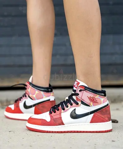 Jordan 1 Retro High OG Spider-Man Across the Spider-Verse (Different sizes available)
