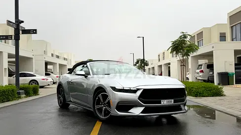 2025 Ford Mustang Convertible Black Edition | 6,500 KM | Excellent Condition