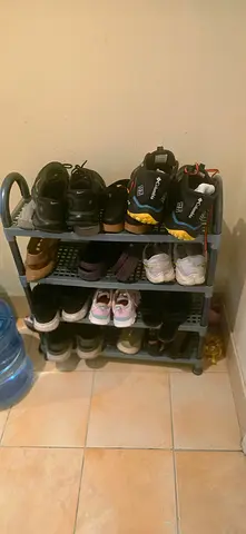 3-tier and 5 tier shoe rack