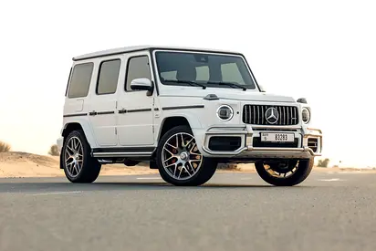 Mercedes-Benz G63 - 2022 - GCC Specs. Clean Title, 0 Accidents, Service History with Gargash
