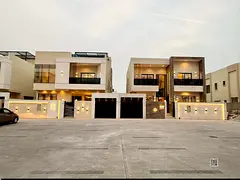 Own your dream villa, two floors and a roof, in Al Helio 2 area on Sheikh Mohammed Bin Zayed Road, d