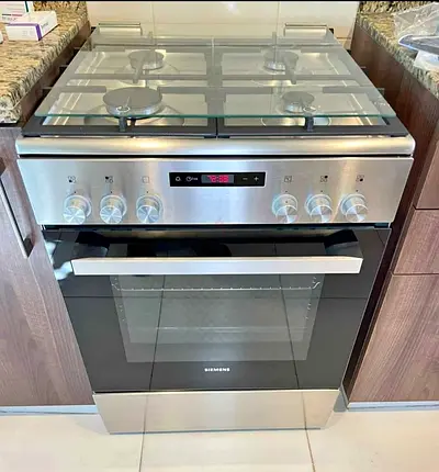 Siemens Cooking Range iQ300 Top Gas Electric OvenHX8P3AE50M 60x60 4Burners FREE DELIVERY +WARRANTY