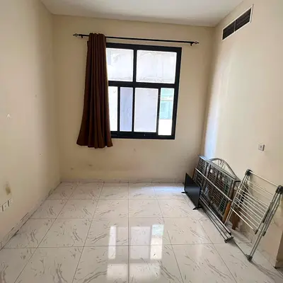 Beautiful annual studios in Al Jurf 3, Ajman 20,000 AED in 4 installments New building with high-end finishes, second occupant Central air conditio