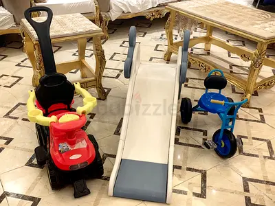 Cycle + slide for kids sale