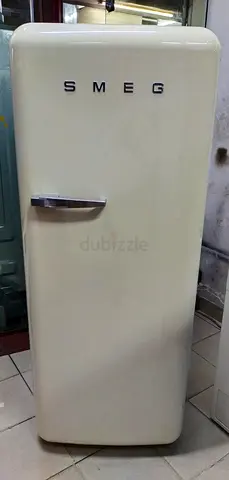 Smeg latest Model Single door Retro Fridge Freezer for Sale Same Like New Condition Cream Colour