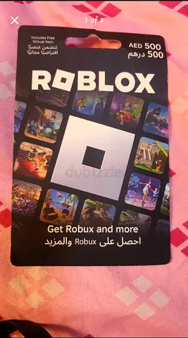 Roblox game card