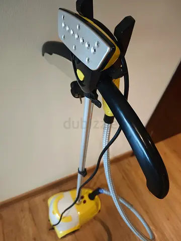 Garment steamer with stand - used, working