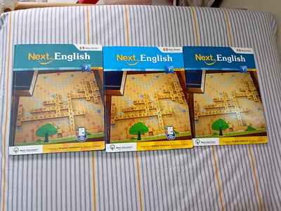Next English Grade 7 — set of all school textbooks ( INCLUDING ALL MINISTRY BOOKS)