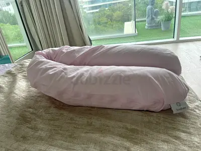 U-shaped Pregnancy  Nursing Pillow — Light Pink, from Soulbaby