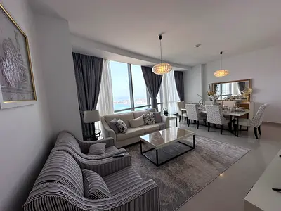 0 Fee Furnished 2br flat Parking Bills included