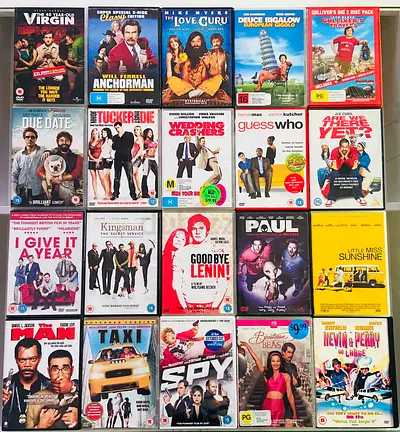 20 Comedy Movie DVD’s
