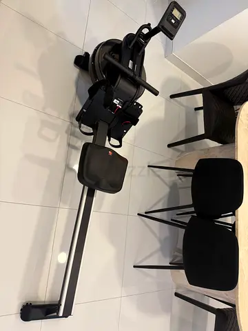 Water Rowing Machine - Adjustable Resistance with LCD Screen