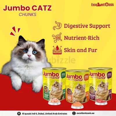Jumbo CATZ Chunks - Nutrient-Rich Cat Food