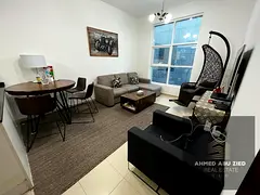 Fully furnished | Open view balcony | Free parking | Central AC | City Tower Ajman in the heart of t
