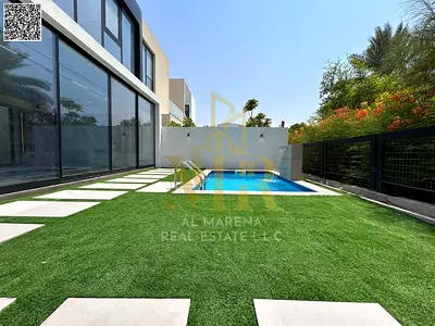 A villa with all electricity, water and air conditioning fees included, on the main street, ready to move in, in the most prestigious areas of Ajman.