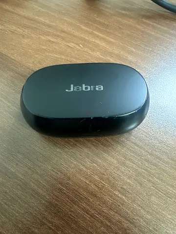 Jabra wireless earbuds with charging case - used
