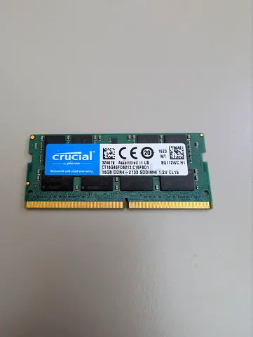 16GB DDR4 RAM Crucial Laptop SODIMM