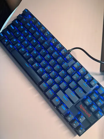 Redragon TKL Mechanical Keyboard - Blue Switches, Wired USB
