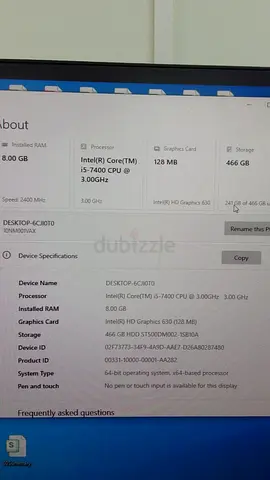 Desktop PC - Intel Core i5  i7