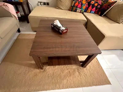 Coffee table with 2 side tables set