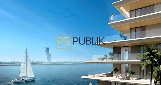 Corner 3BR Apartment | Water & Plaza View | Bashayer Residences