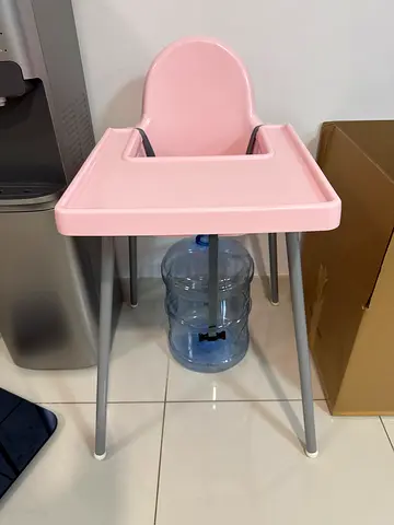 Pink Baby High Chair