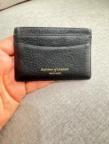 Card holder aspinal of London