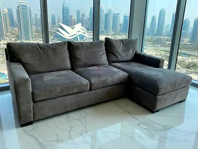 Crate Barral axis L Shape sectional sofa