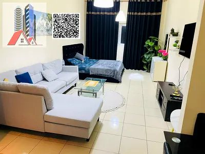 Studio Apartment For Sale in Ajman One Tower With Parking