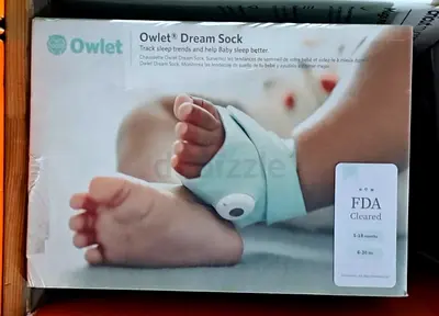 Owlet Dream Sock baby sleep monitor — sealed in box (1–18 months)
