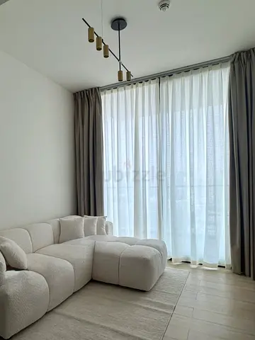 Ivory linen curtains