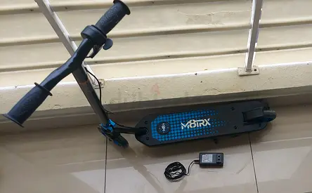 M8TRX Blue 12V Electric Scooter for Kids Ages 6-12