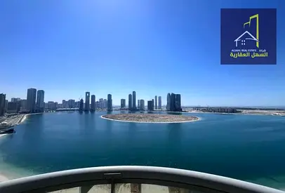 شقة 3 غرف بإطلالة بحرية ، باركنج + جيم + مسبح