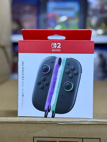 Nintendo switch 2 joycon purpe green color at wholesale price