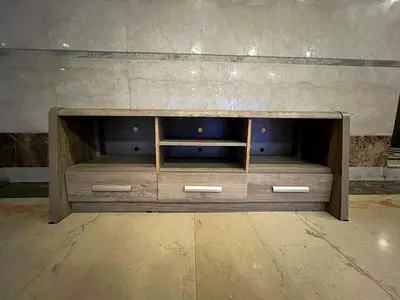 Stylish Wooden Entertainment Center