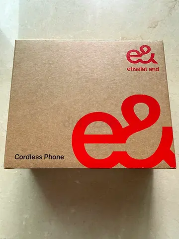 Cordless Landline Phone (e / Etisalat) - Boxed