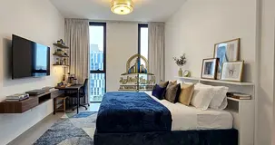 Premium Studio | Pool view | Open Kitchen | Solo 5 Aljada | 37K