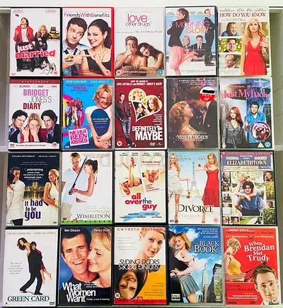20 Romantic Comedy Movie DVD’s