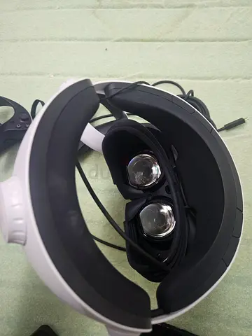 My PlayStation VR headset - used, with cables