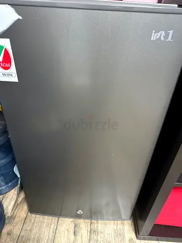Compact black mini fridge - working condition