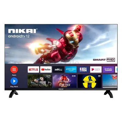 Nikai 43” Smart Android TV – Like New – 450 AED