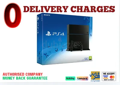 Sony Playstation 4 - Fat - 500GB - Black