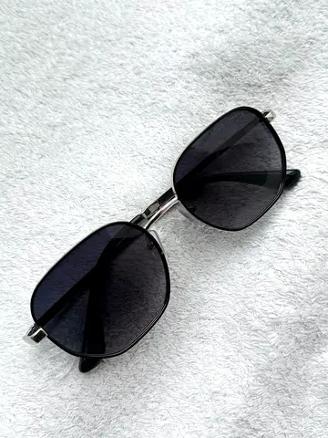 LV: Louis Vuitton Silver Coat Shades. (Prestige Quality)